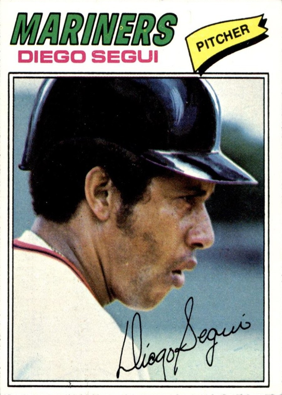 1977 Topps #653 Diego Segui, Seattle Mariners