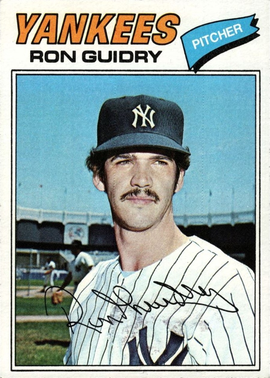 1977 Topps #656 Ron Guidry, New York Yankees
