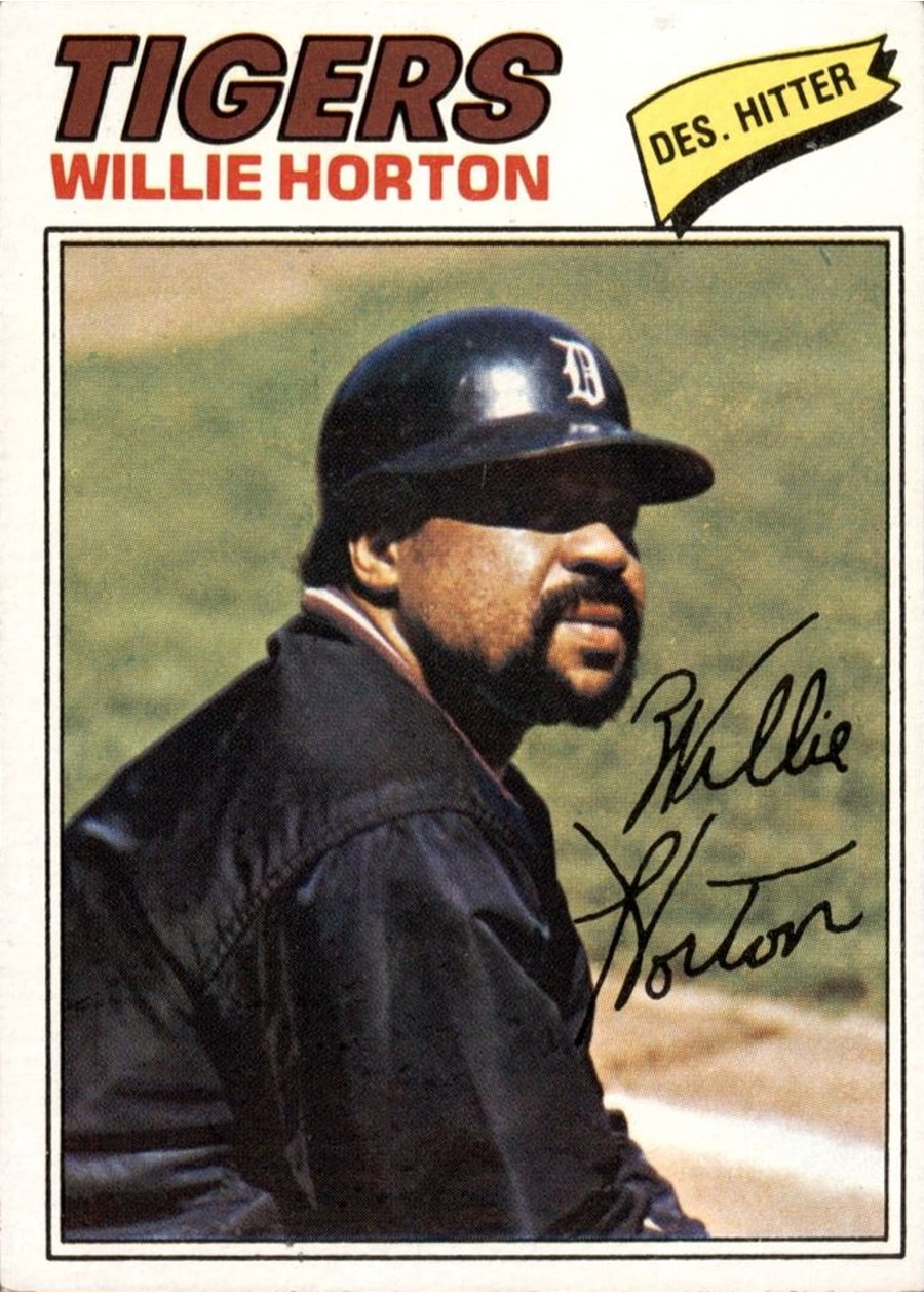 1977 Topps #660 Willie Horton, Detroit Tigers