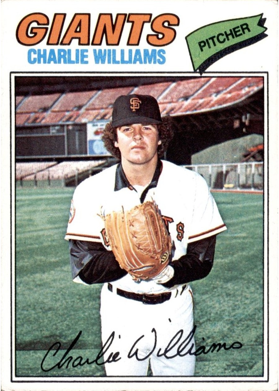 1977 Topps #73 Charlie Williams, San Francisco Giants
