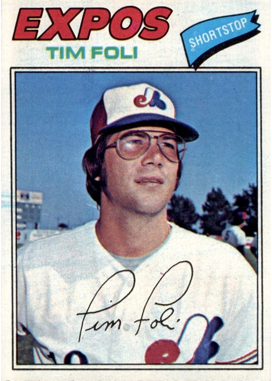 1977 Topps #76 Tim Foli, Montreal Expos