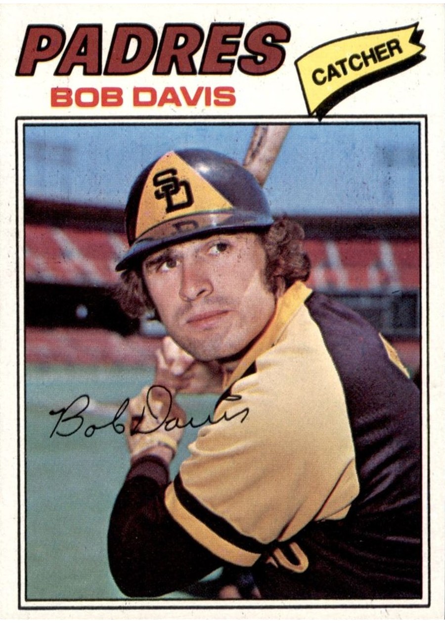 1977 Topps #78 Bob Davis, San Diego Padres
