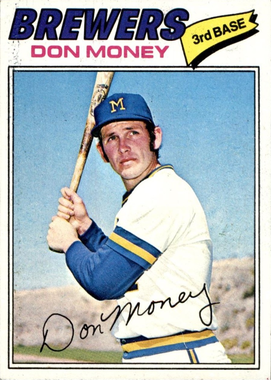 1977 Topps #79 Don Money, Milwaukee Brewers