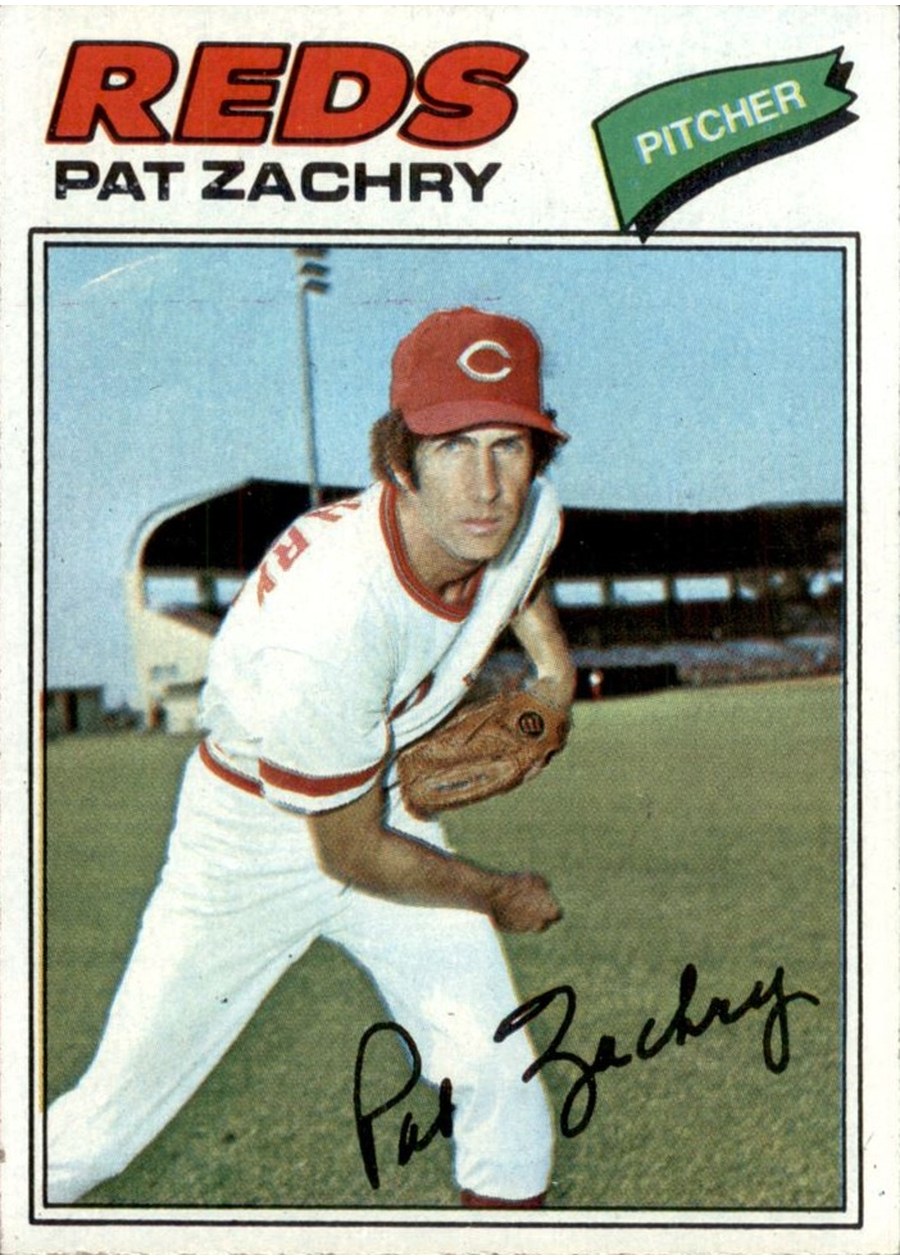 1977 Topps #86 Pat Zachry, Cincinnati Reds
