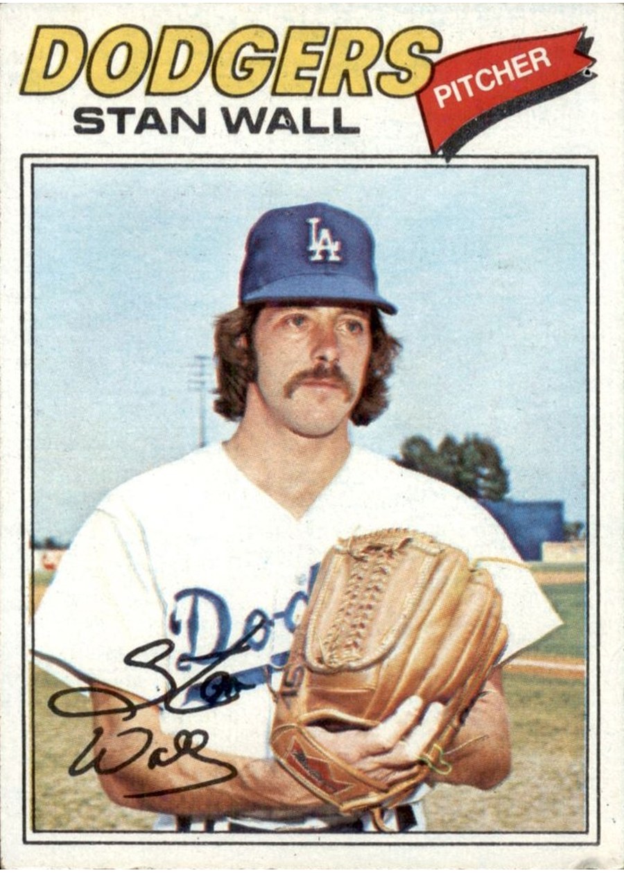 1977 Topps #88 Stan Wall, Los Angeles Dodgers
