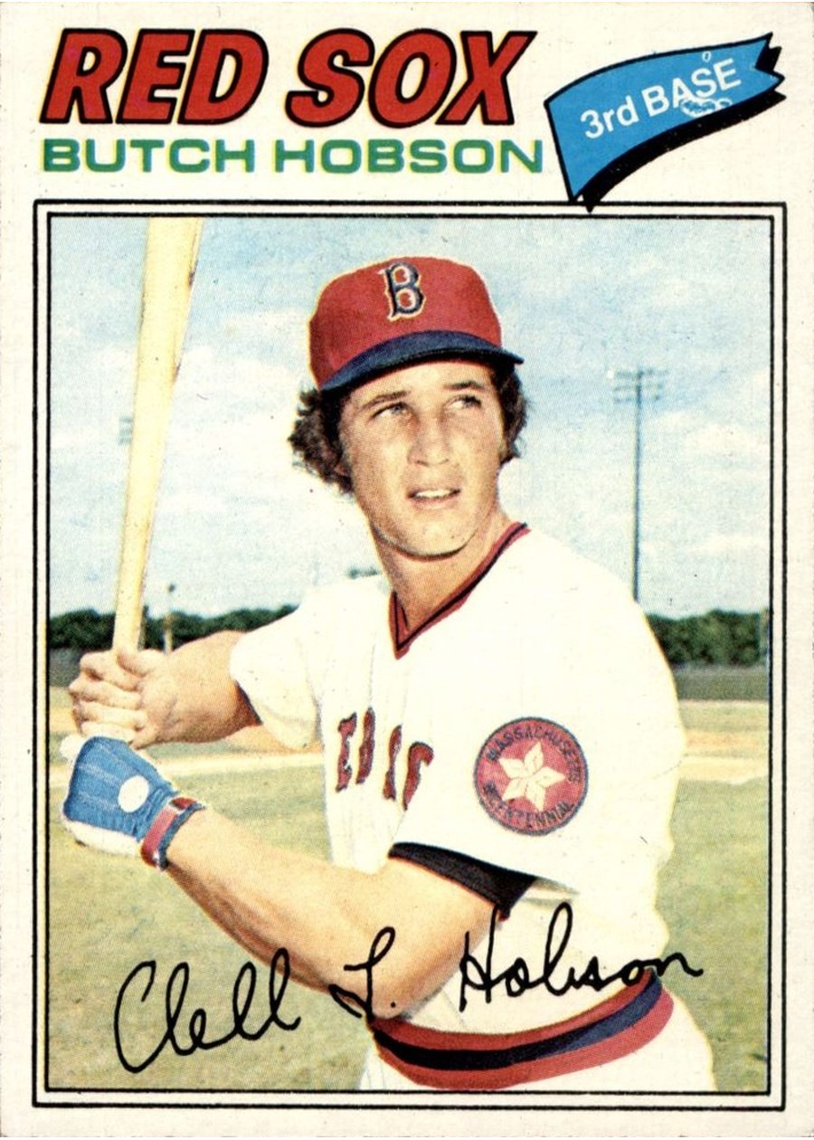 1977 Topps #89 Butch Hobson, Boston Red Sox