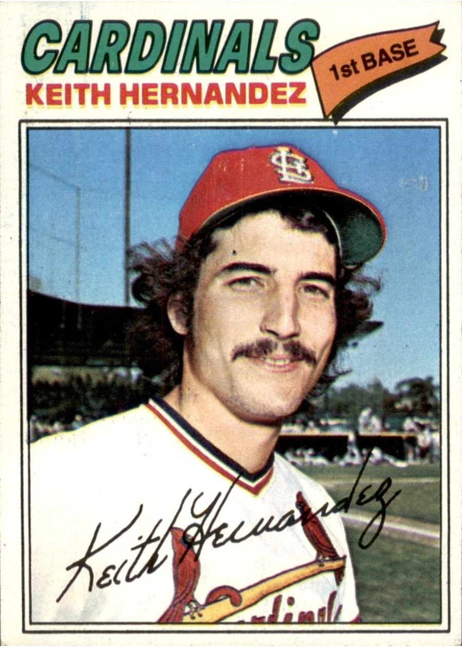 1977 Topps #95 Keith Hernandez, St. Louis Cardinals