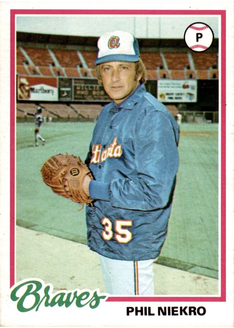 1978 Topps #10 Phil Niekro, Atlanta Braves