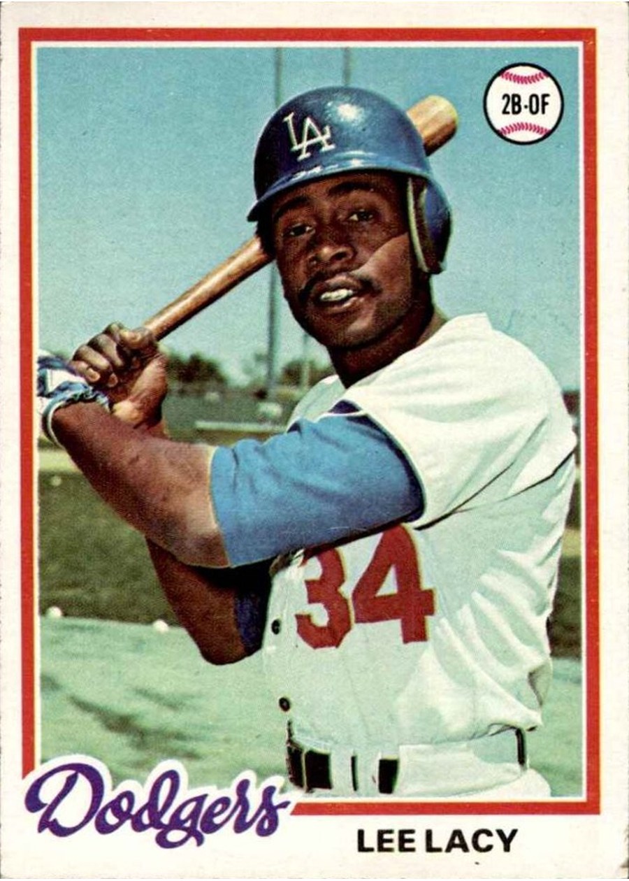 1978 Topps #104 Lee Lacy, Los Angeles Dodgers