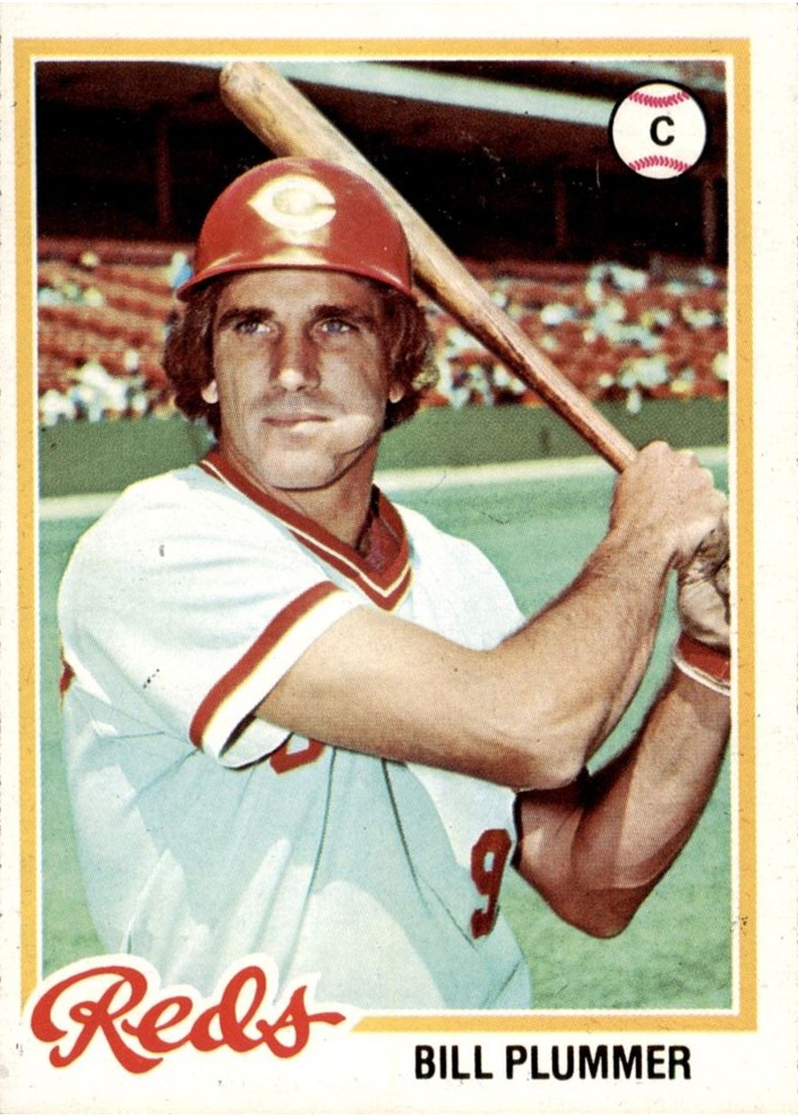 1978 Topps #106 Bill Plummer, Cincinnati Reds