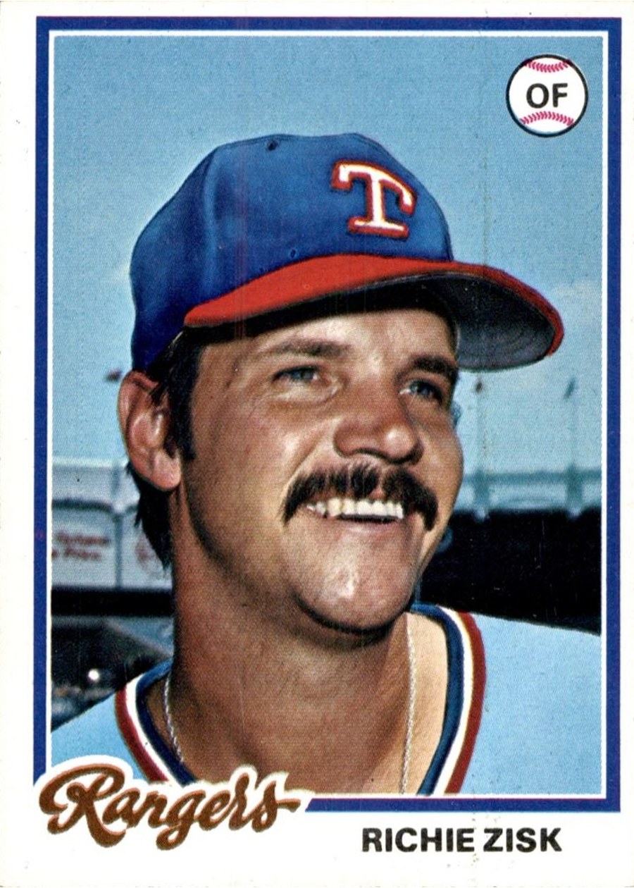 1978 Topps #110 Richie Zisk, Texas Rangers