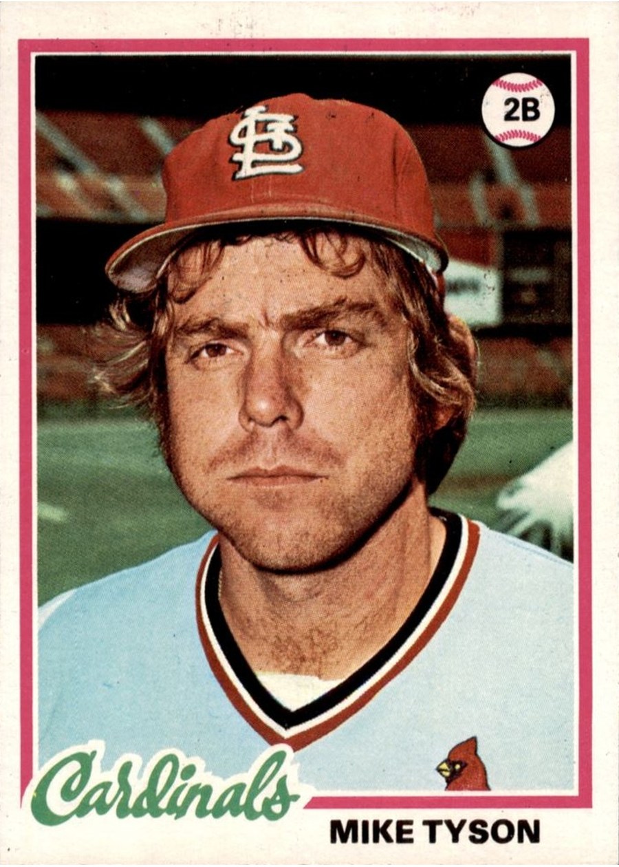 1978 Topps #111 Mike Tyson, St. Louis Cardinals