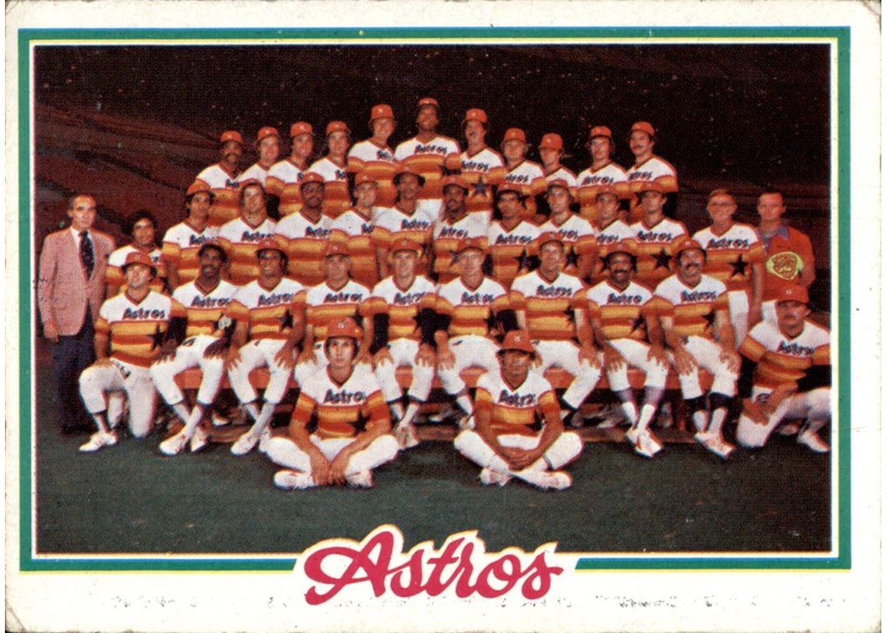 1978 Topps #112 Houston Astros Team