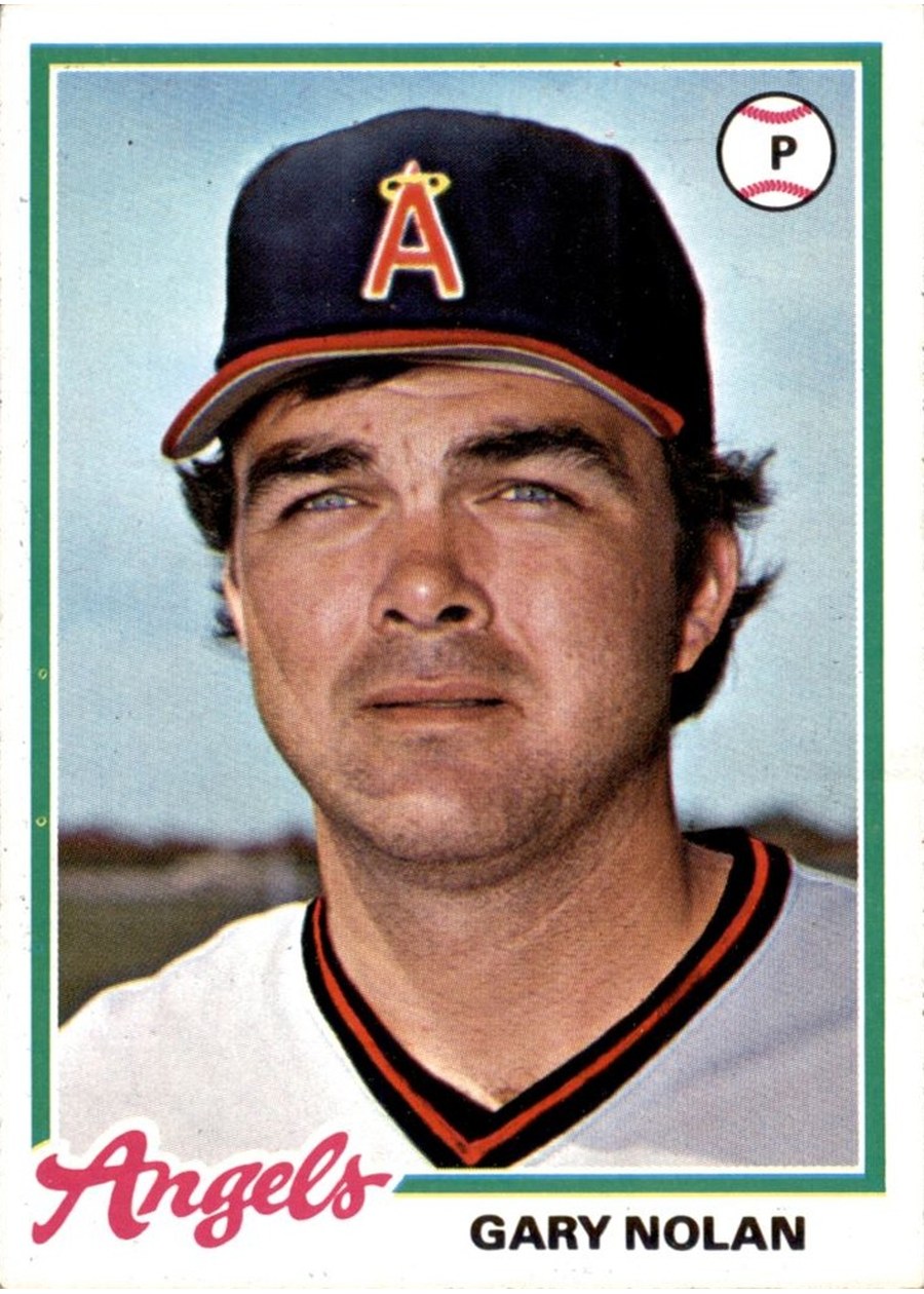 1978 Topps #115 Gary Nolan, California Angels