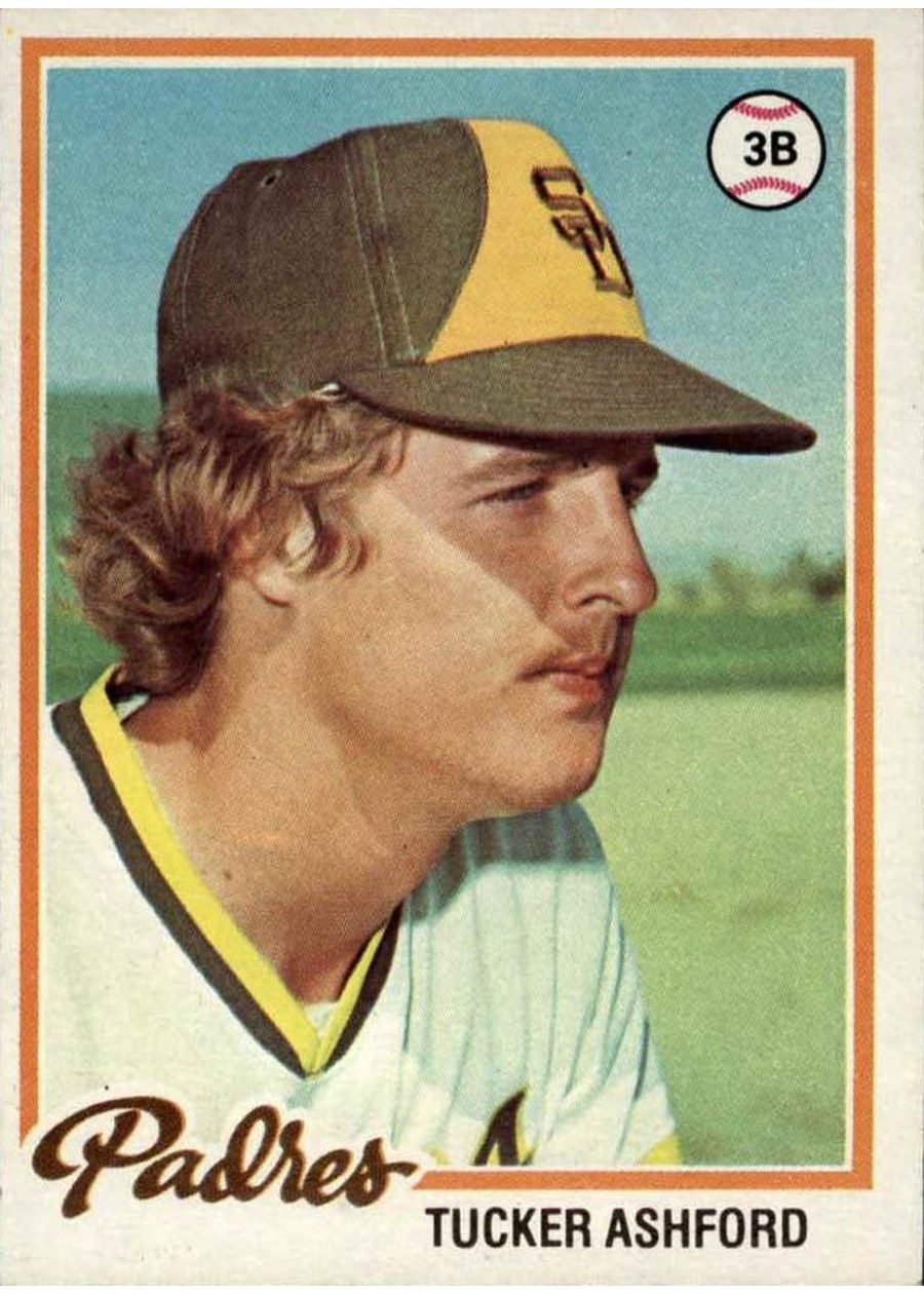 1978 Topps #116 Tucker Ashford, San Diego Padres