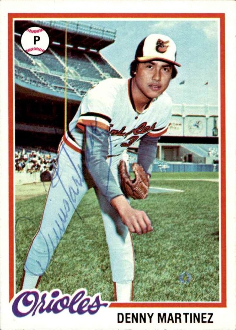 1978 Topps #119 Denny Martinez, Baltimore Orioles