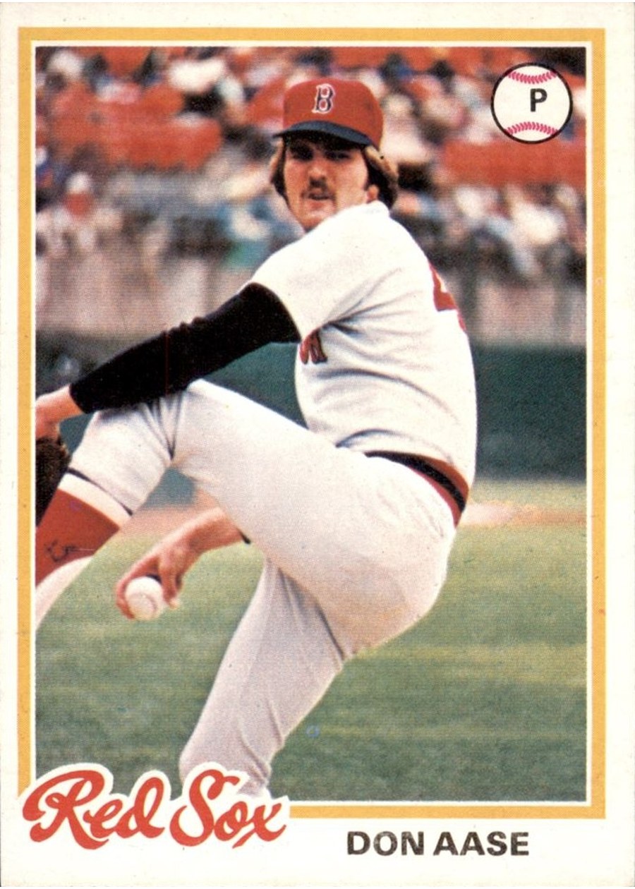 1978 Topps #12 Don Aase, Boston Red Sox