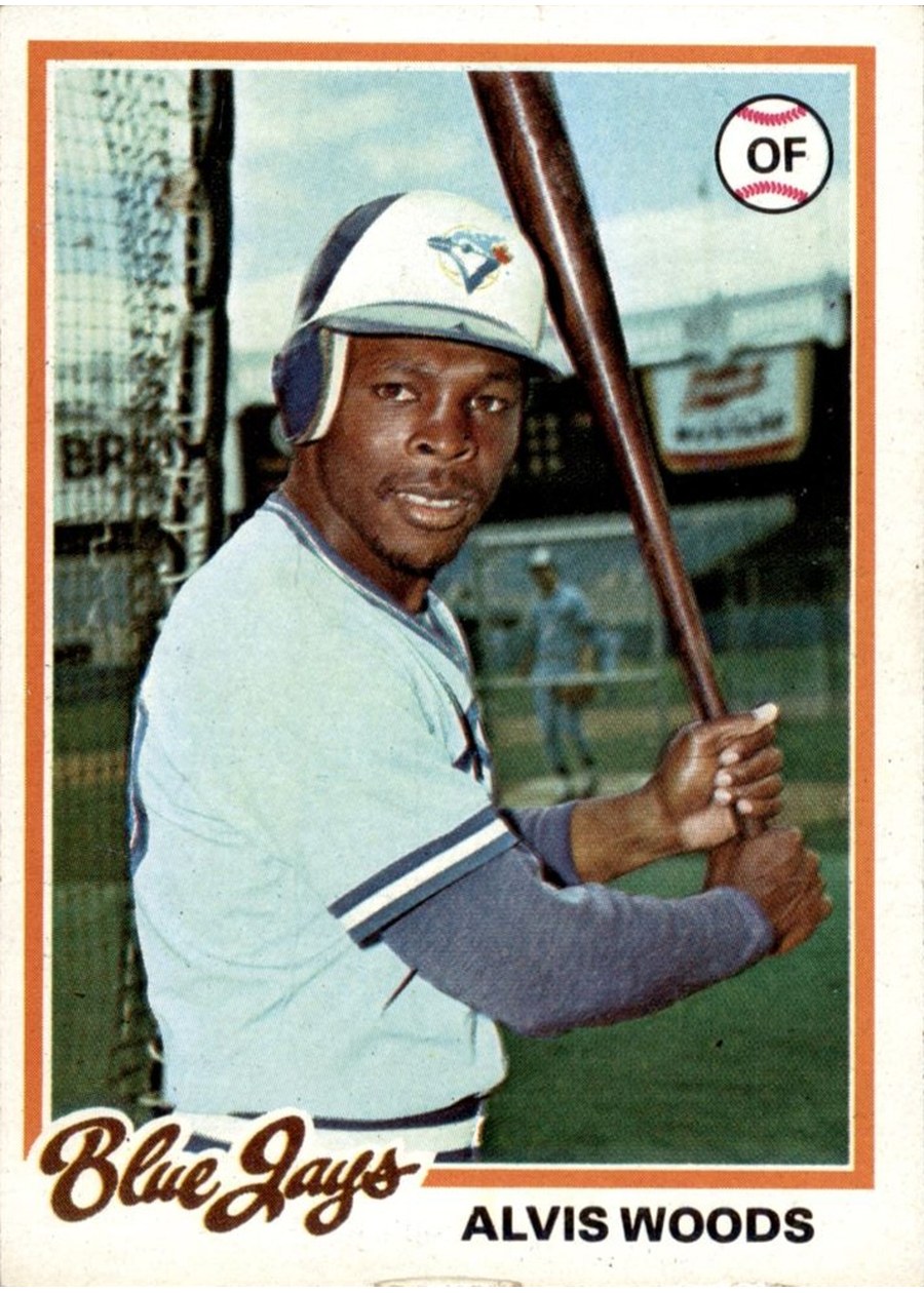 1978 Topps #121 Alvis Woods, Toronto Blue Jays