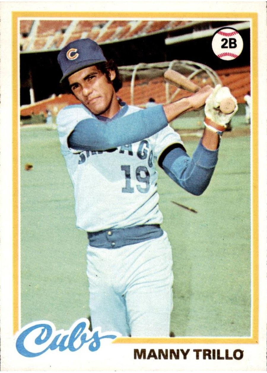 1978 Topps #123 Manny Trillo, Chicago Cubs