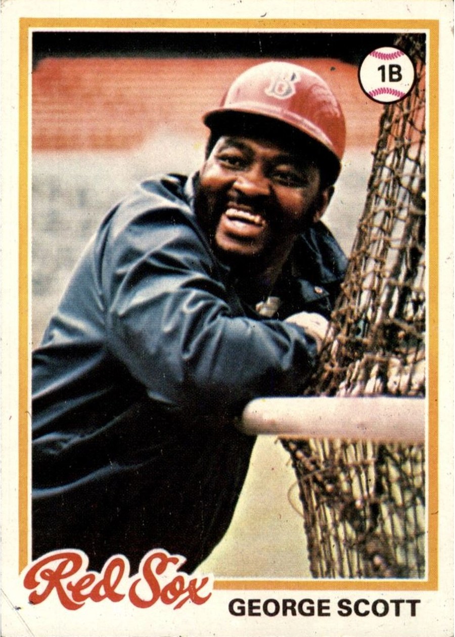 1978 Topps #125 George Scott, Boston Red Sox