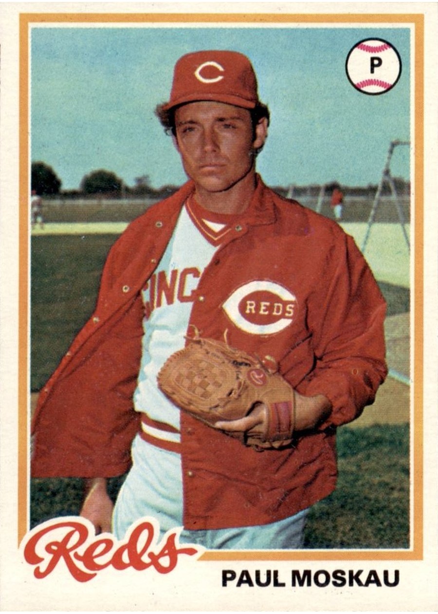 1978 Topps #126 Paul Moskau, Cincinnati Reds