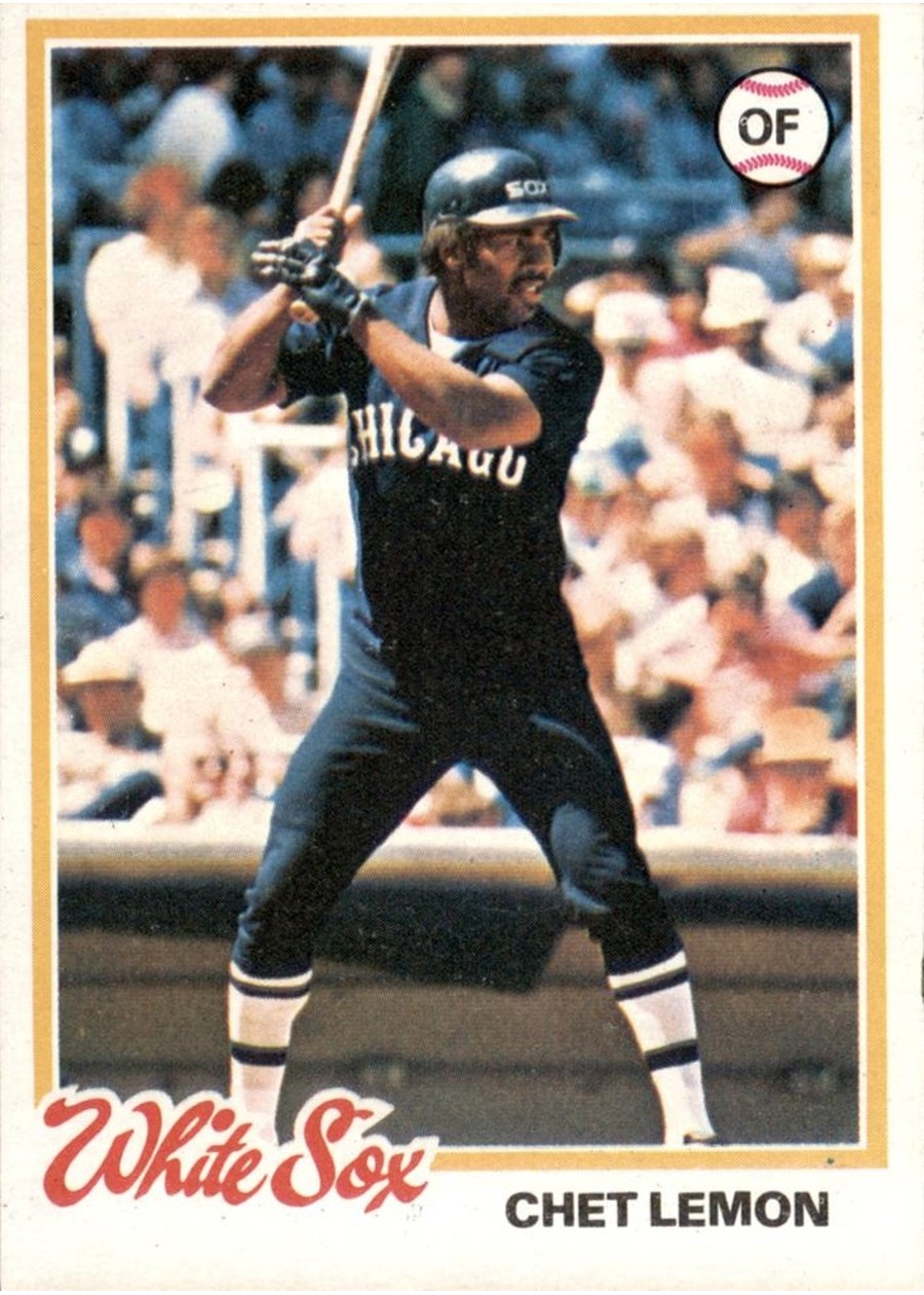 1978 Topps #127 Chet Lemon, Chicago White Sox