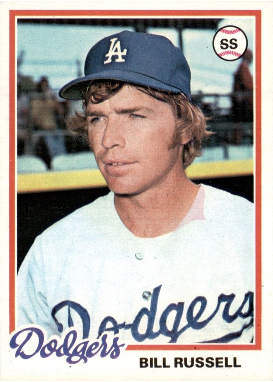 1978 Topps #128 Bill Russell, Los Angeles Dodgers