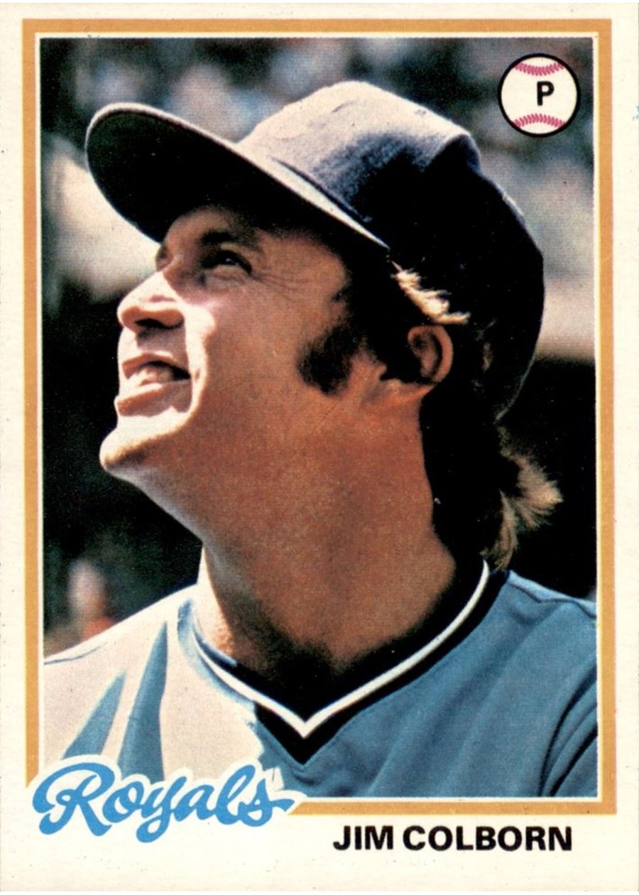 1978 Topps #129 Jim Colborn, Kansas City Royals