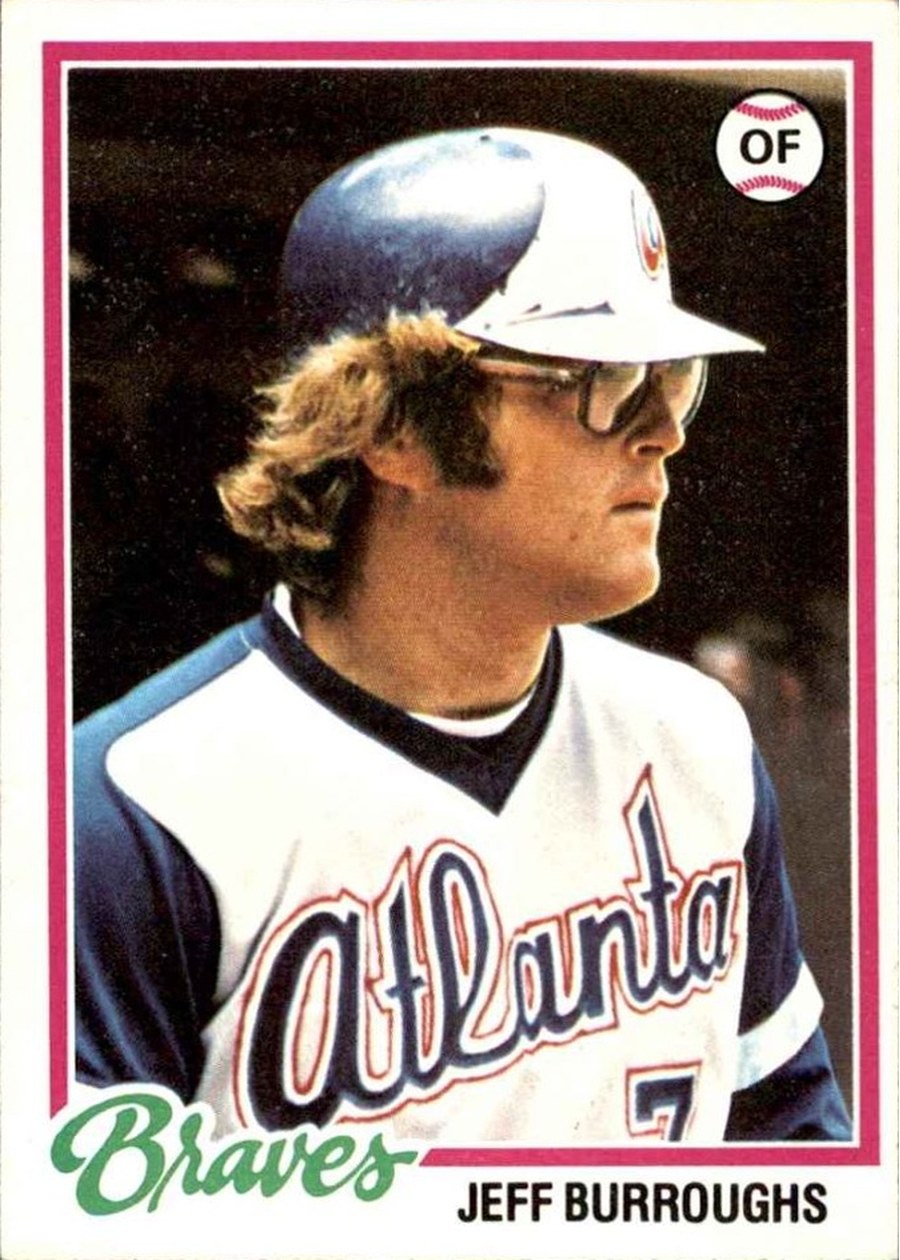 1978 Topps #130 Jeff Burroughs, Atlanta Braves