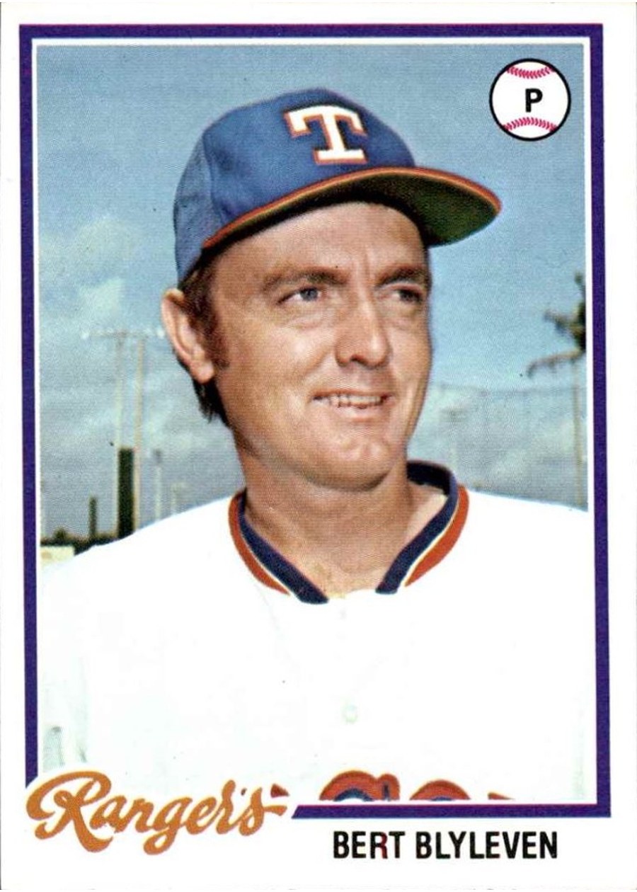 1978 Topps #131 Bert Blyleven, Texas Rangers