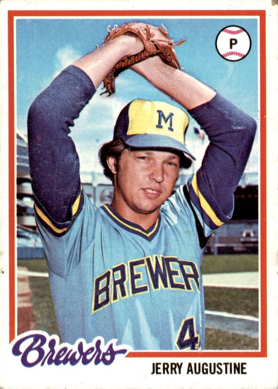 1978 Topps #133 Jerry Augustine, Milwaukee Brewers