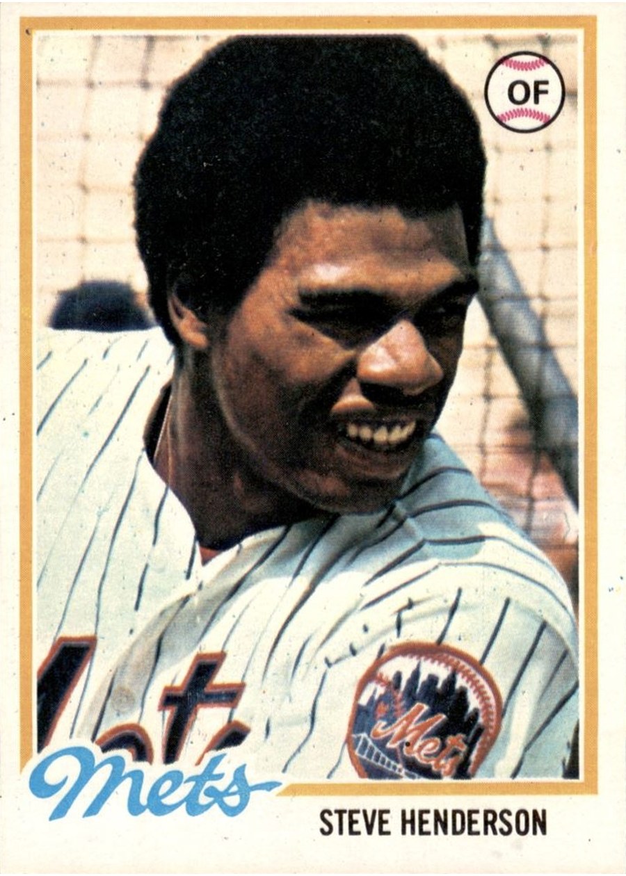 1978 Topps #134 Steve Henderson, New York Mets