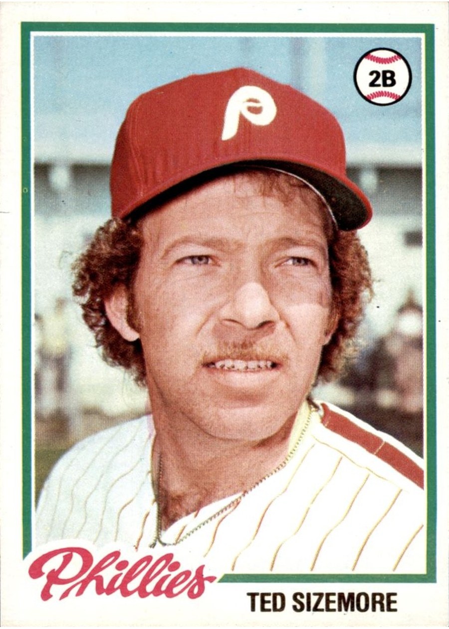 1978 Topps #136 Ted Sizemore, Philadelphia Phillies