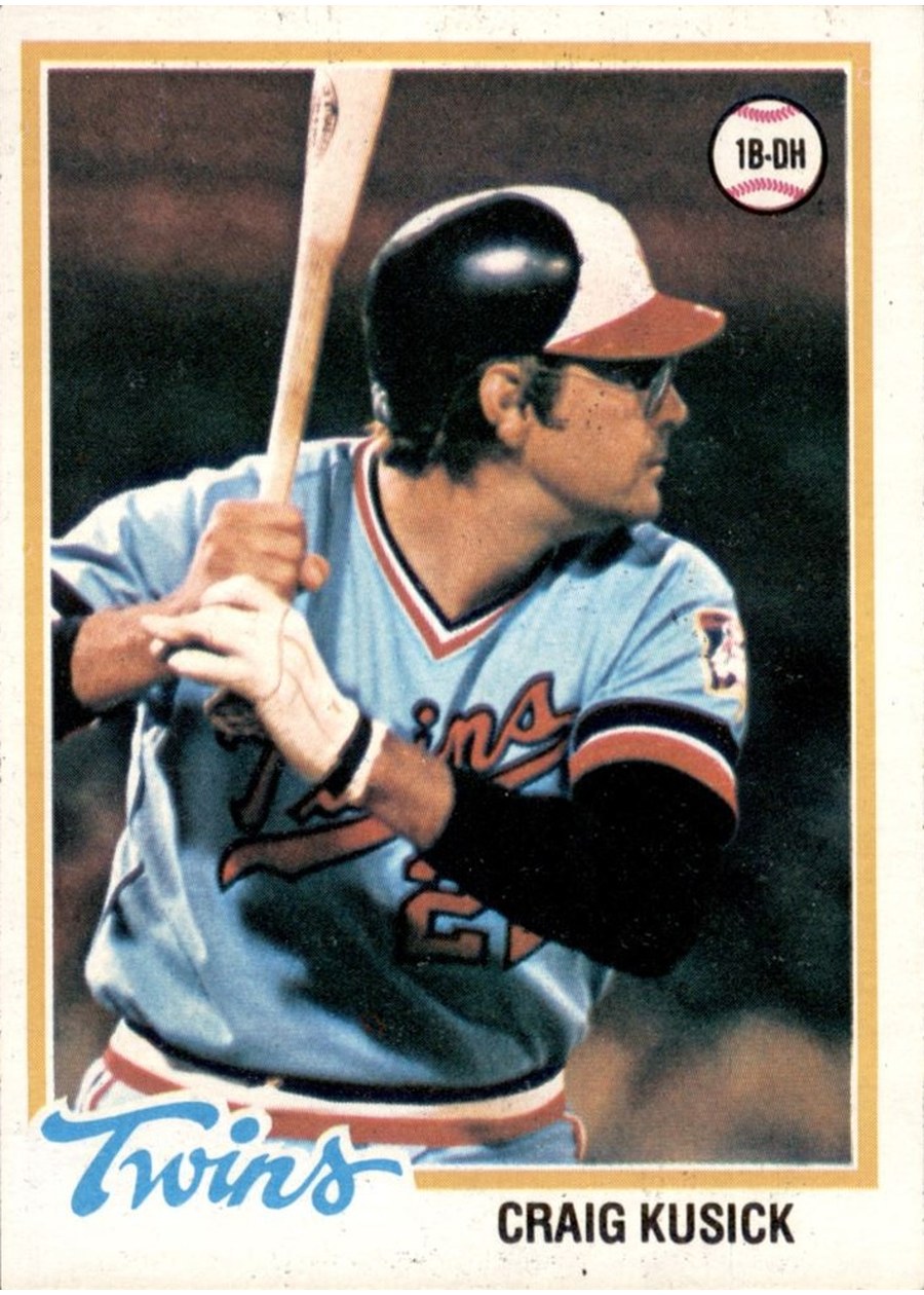 1978 Topps #137 Craig Kusick, Minnesota Twins