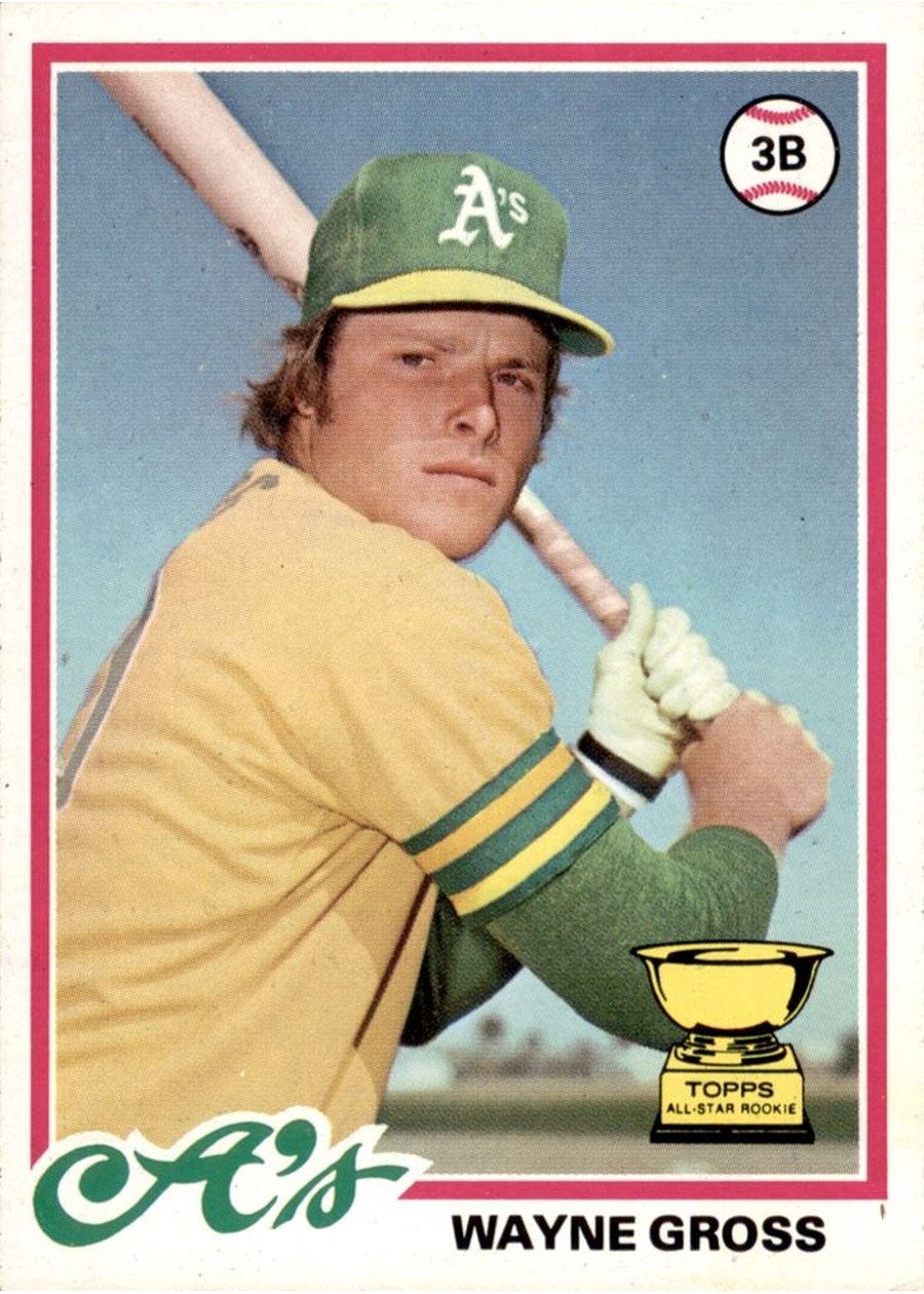 1978 Topps #139 Wayne Gross, Oakland Athletics