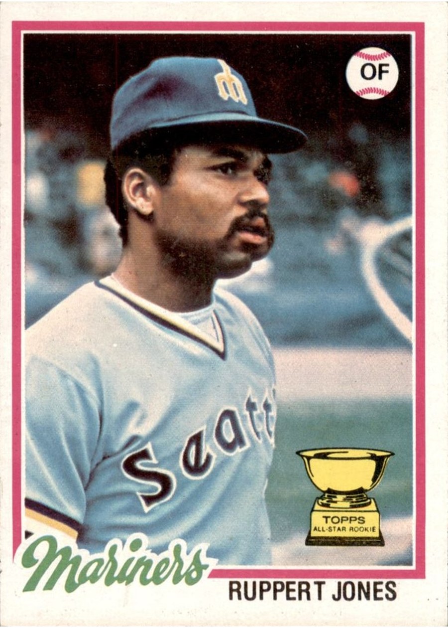 1978 Topps #141 Ruppert Jones, Seattle Mariners