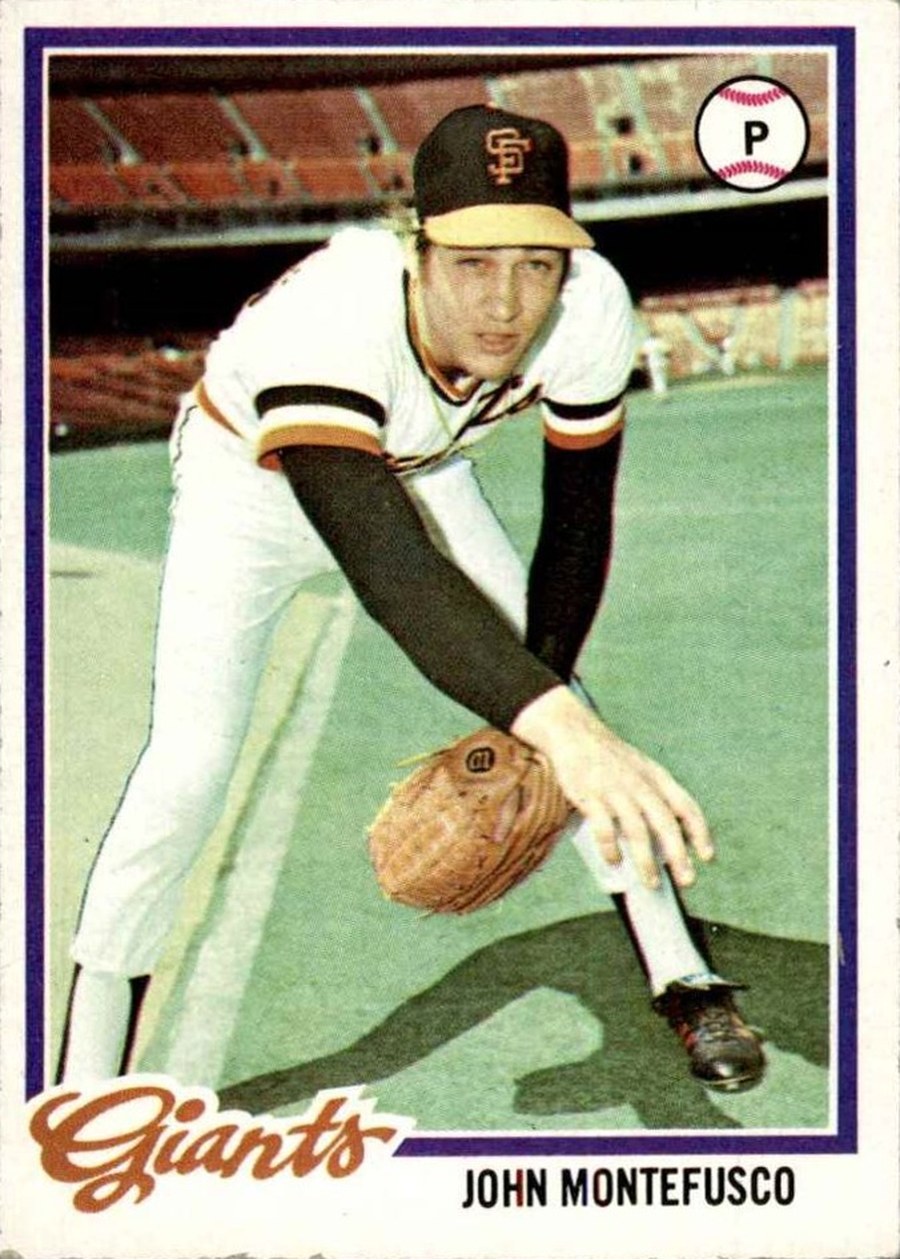 1978 Topps #142 John Montefusco, San Francisco Giants