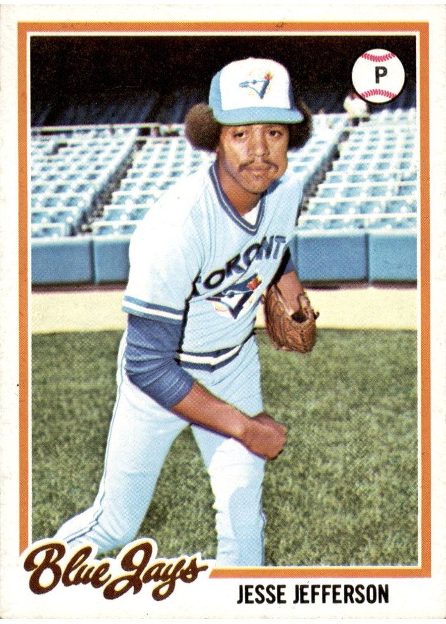 1978 Topps #144 Jesse Jefferson, Toronto Blue Jays