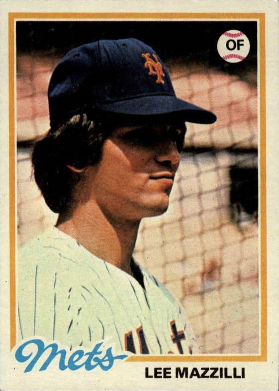 1978 Topps #147 Lee Mazzilli, New York Mets