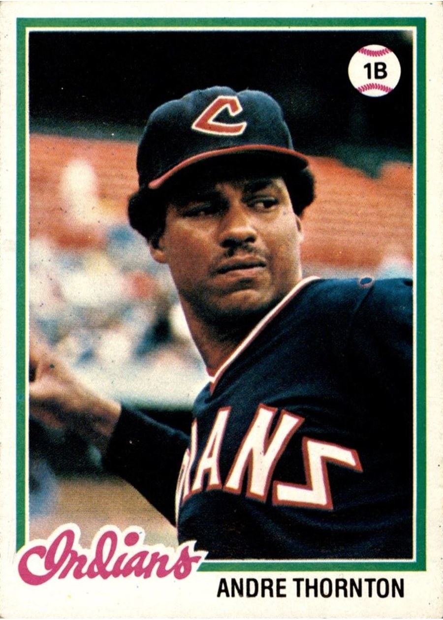 1978 Topps #148 Andre Thornton, Cleveland Indians