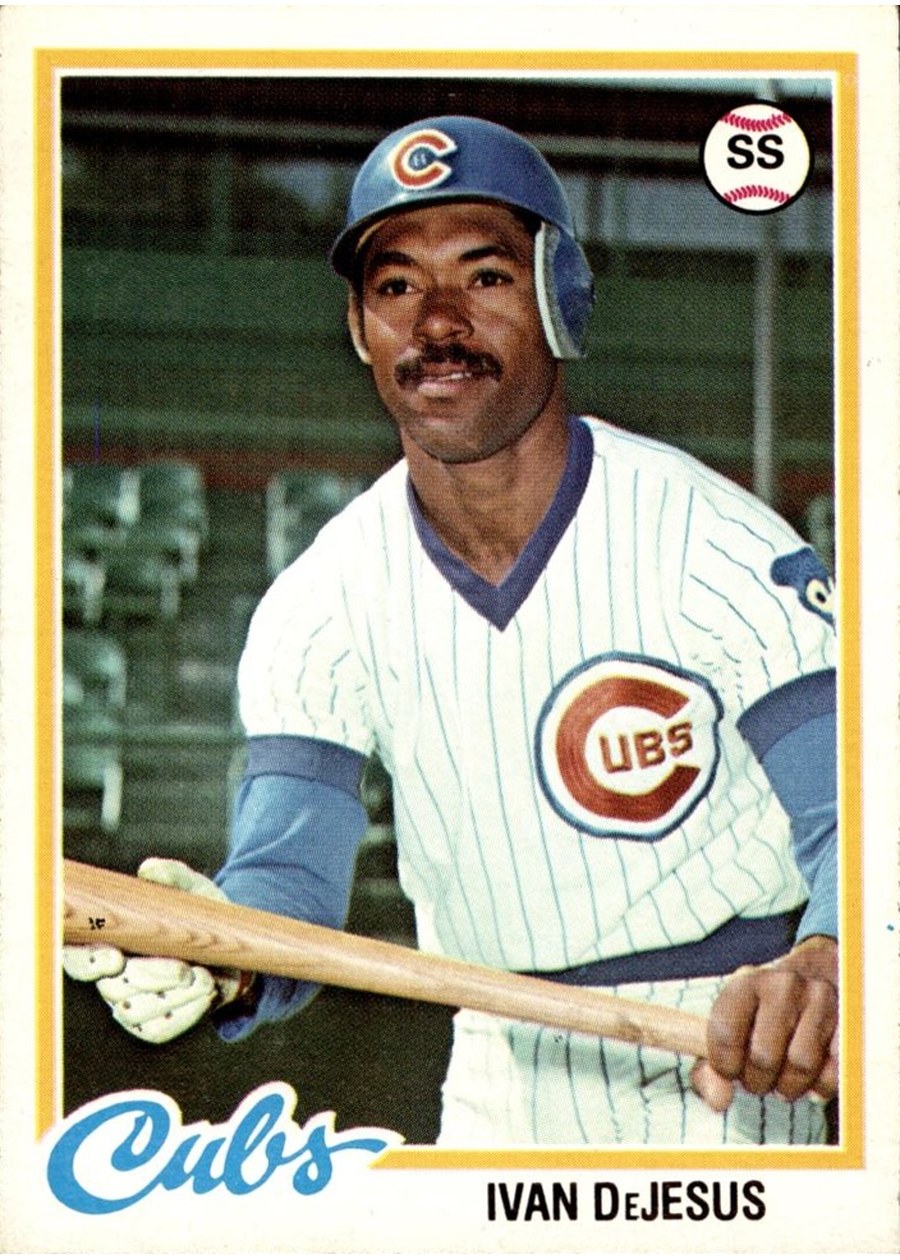 1978 Topps #152 Ivan DeJesus, Chicago Cubs
