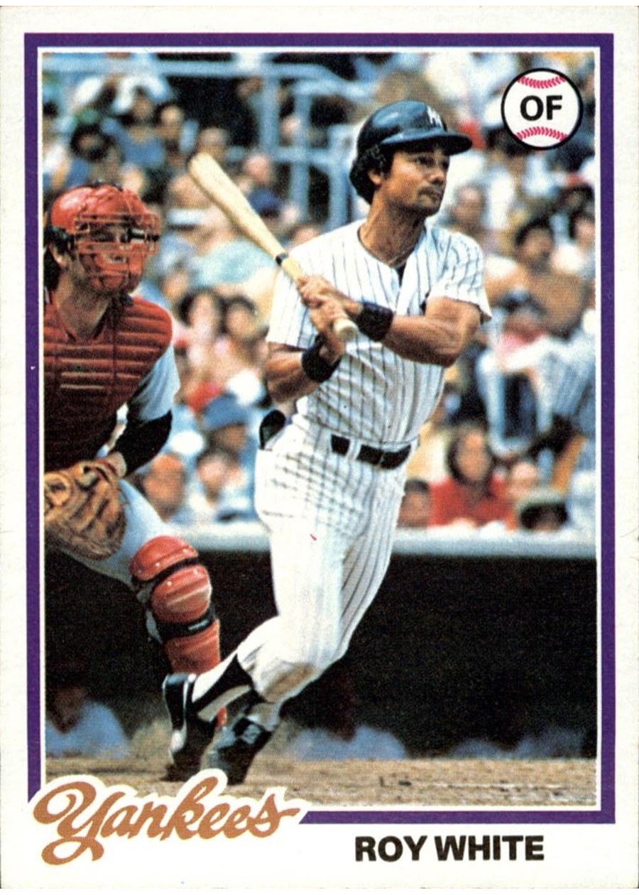 1978 Topps #16 Roy White, New York Yankees