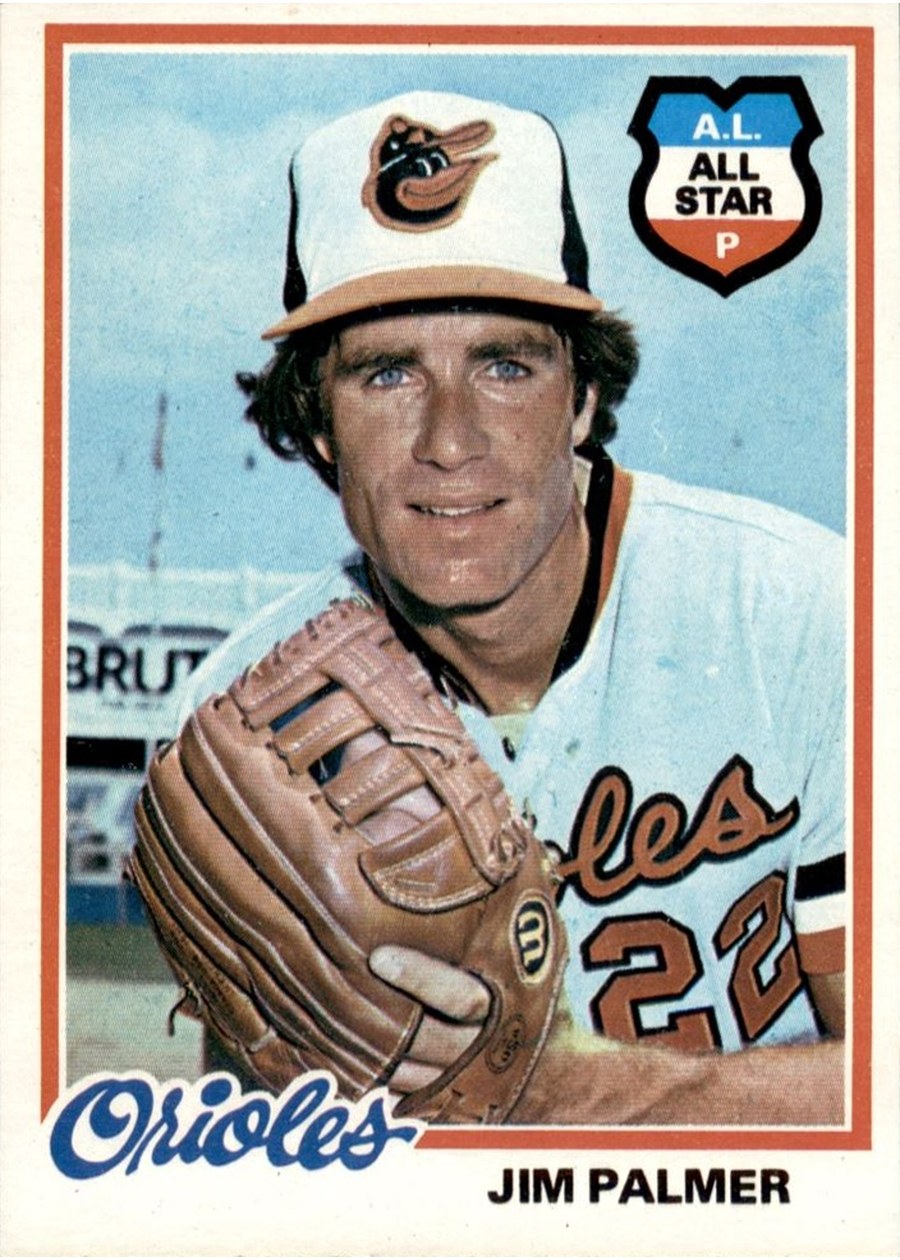 1978 Topps #160 Jim Palmer, Baltimore Orioles
