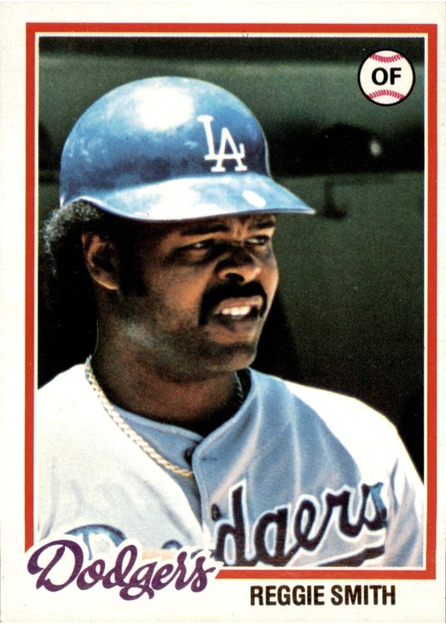 1978 Topps #168 Reggie Smith, Los Angeles Dodgers