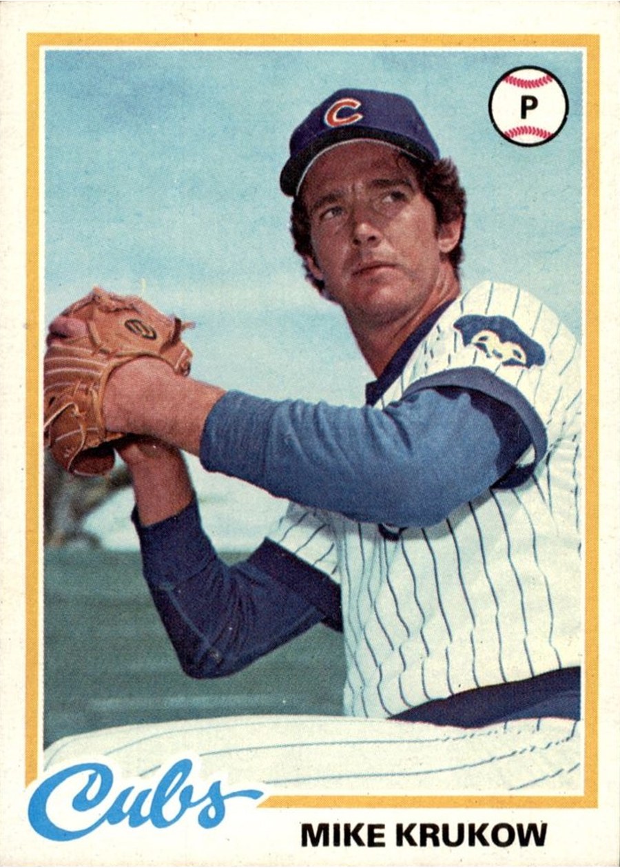 1978 Topps #17 Mike Krukow, Chicago Cubs