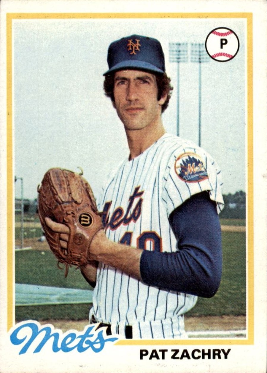 1978 Topps #171 Pat Zachry, New York Mets