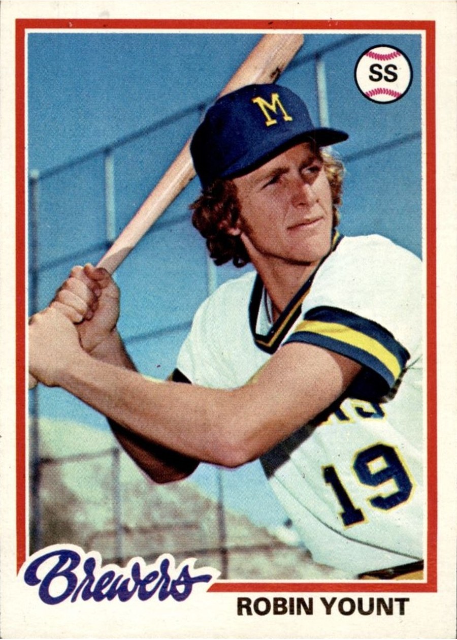 1978 Topps #173 Robin Yount, Milwaukee Brewers