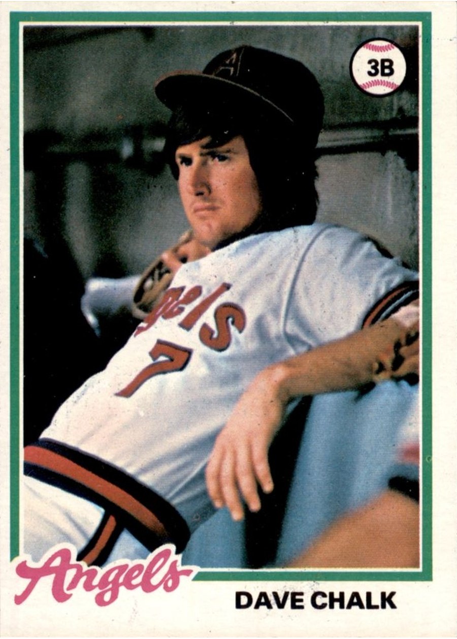 1978 Topps #178 Dave Chalk, California Angels
