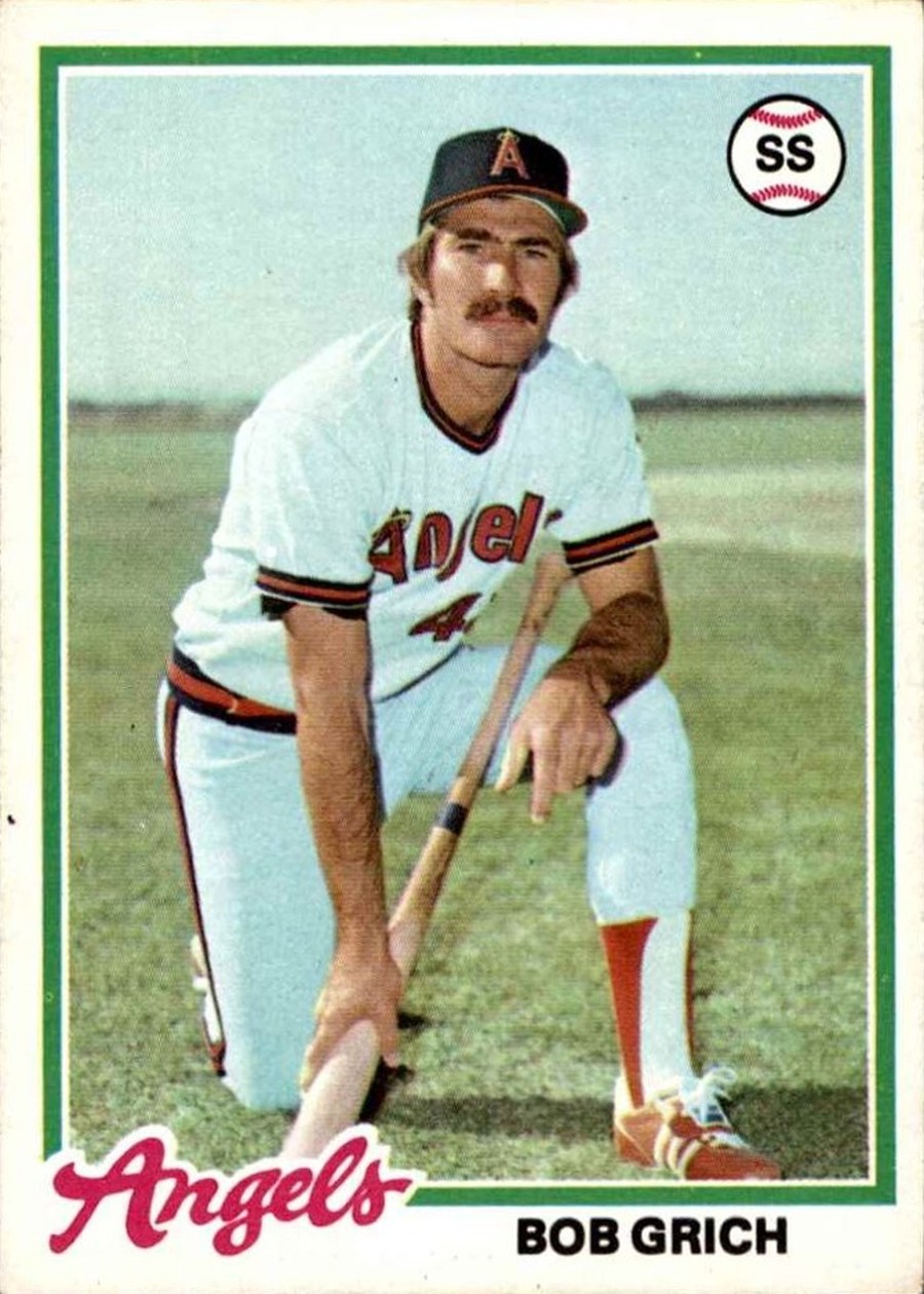 1978 Topps #18 Bob Grich, California Angels