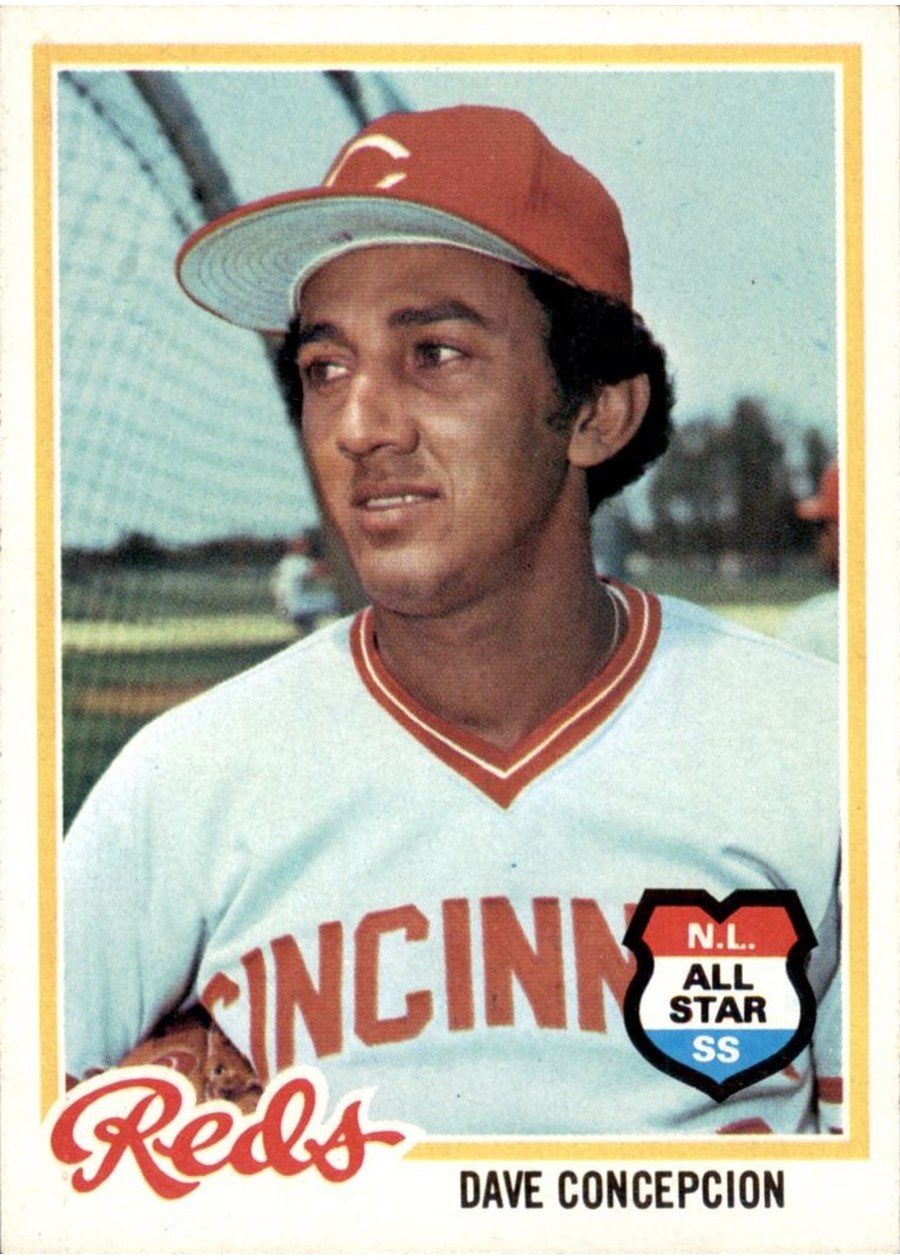 1978 Topps #180 Dave Concepcion, Cincinnati Reds